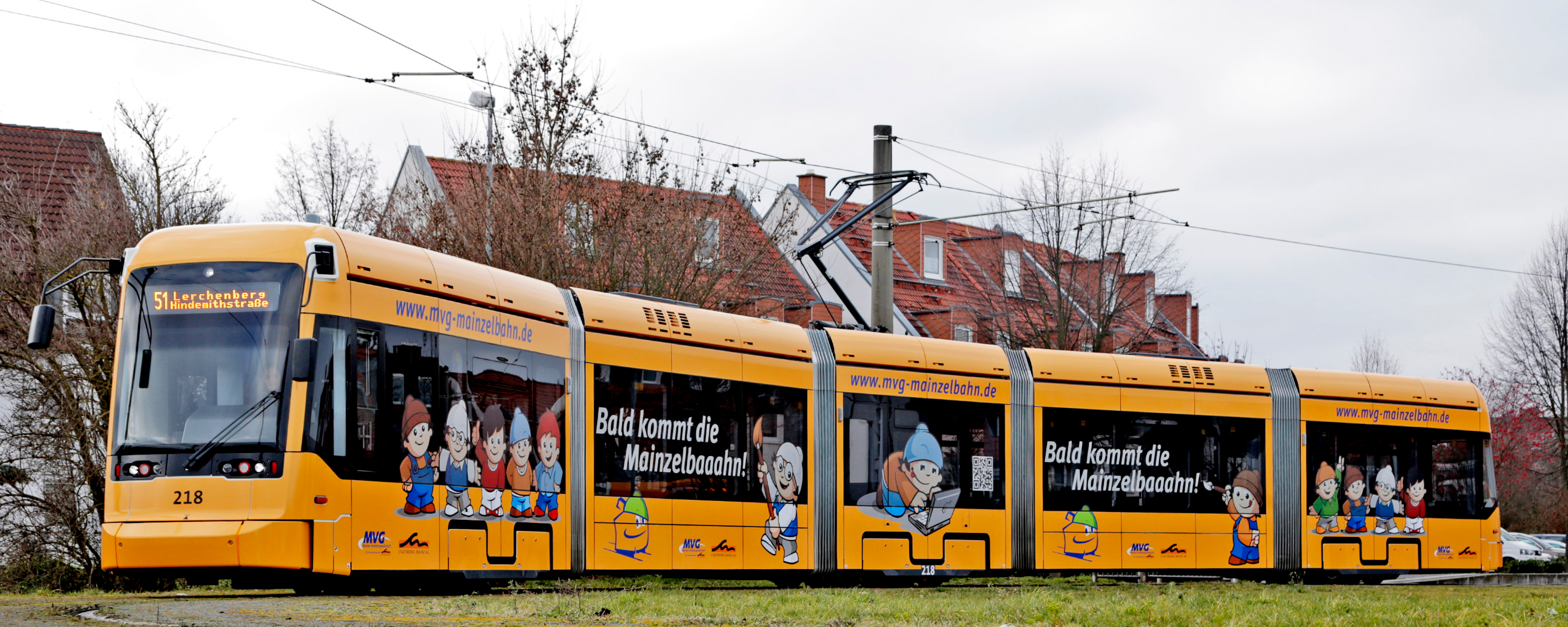 Kostenfreie Fahrt  am Geburtstag der Mainzer Straßenbahn (17.6.)