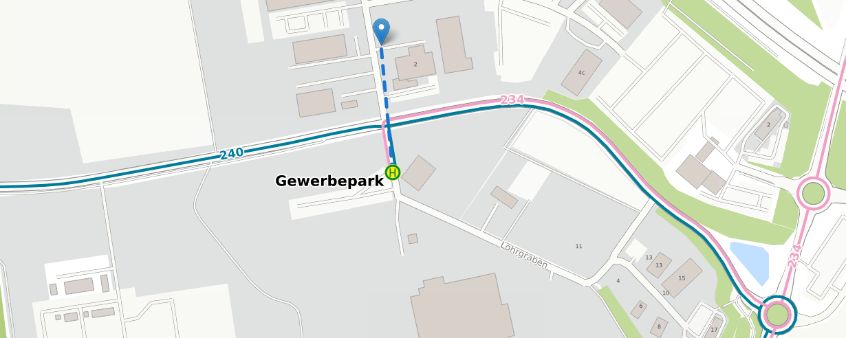 Haltestellenverlegung in Waldlaubersheim